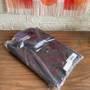 BRAND NEW- men's black button down